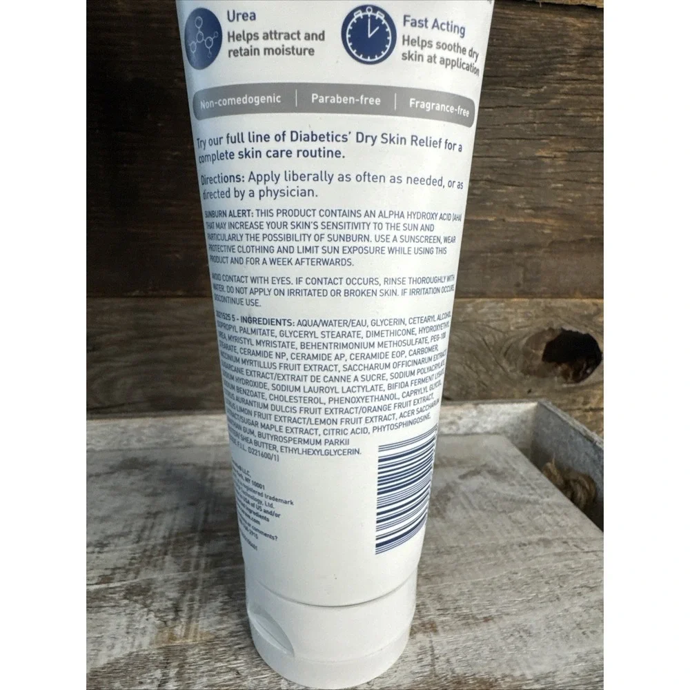 CeraVe Moisturizing Cream Diabetics Dry‎ Skin Relief 8oz